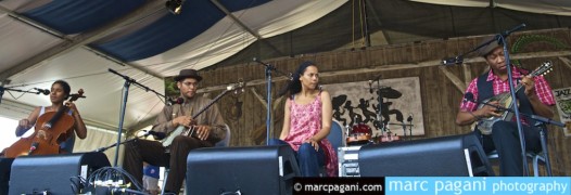 Carolina Chocolate Drops @ Jazz Fest 2012 | Photo by Marc Pagani